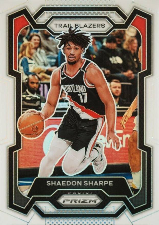 2023 Panini Prizm Shaedon Sharpe #104 Basketball Card