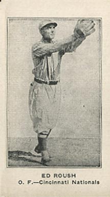 1922 Strip Card Edd Roush # Baseball Card