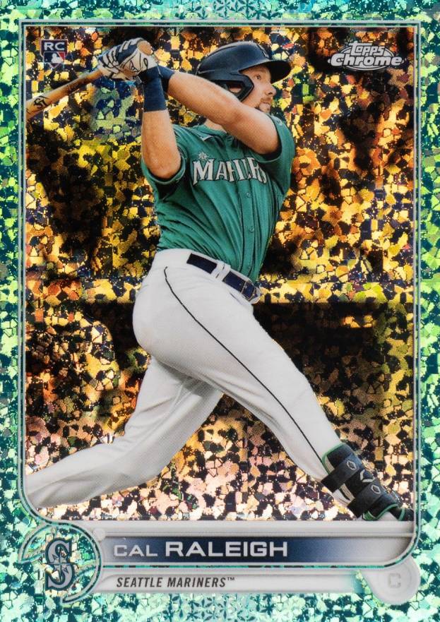 2022 Topps Chrome Cal Raleigh #149 Baseball Card