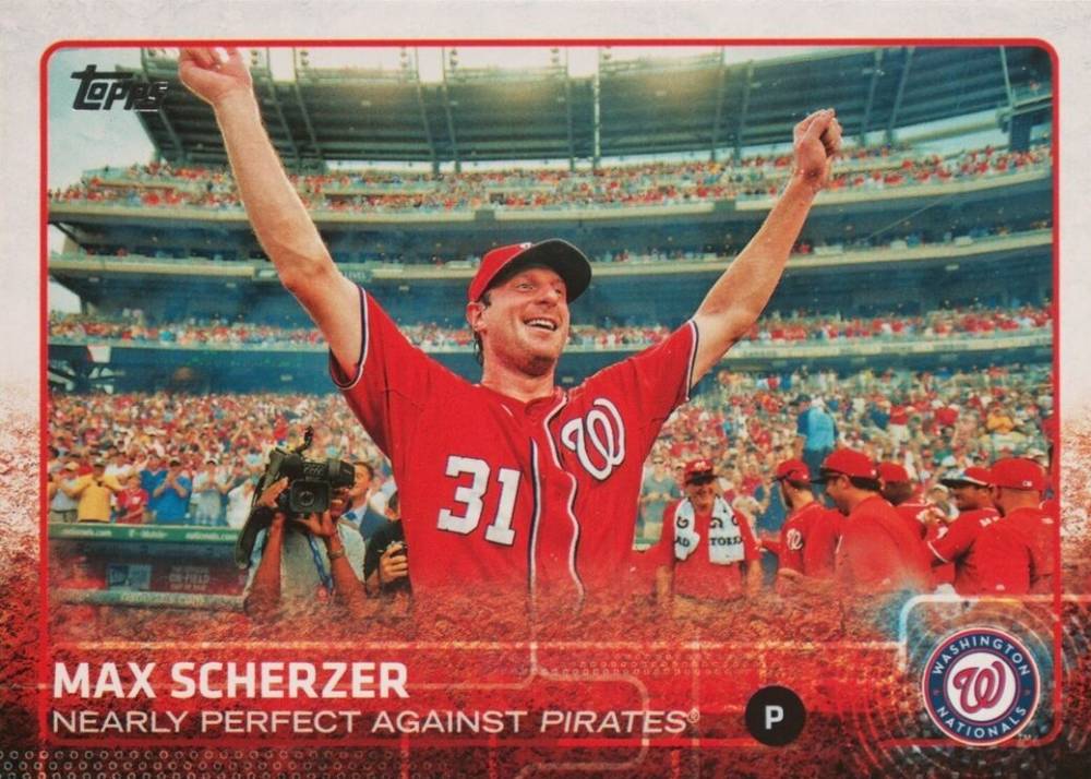 2016 Topps Update Max Scherzer #US169 Baseball Card