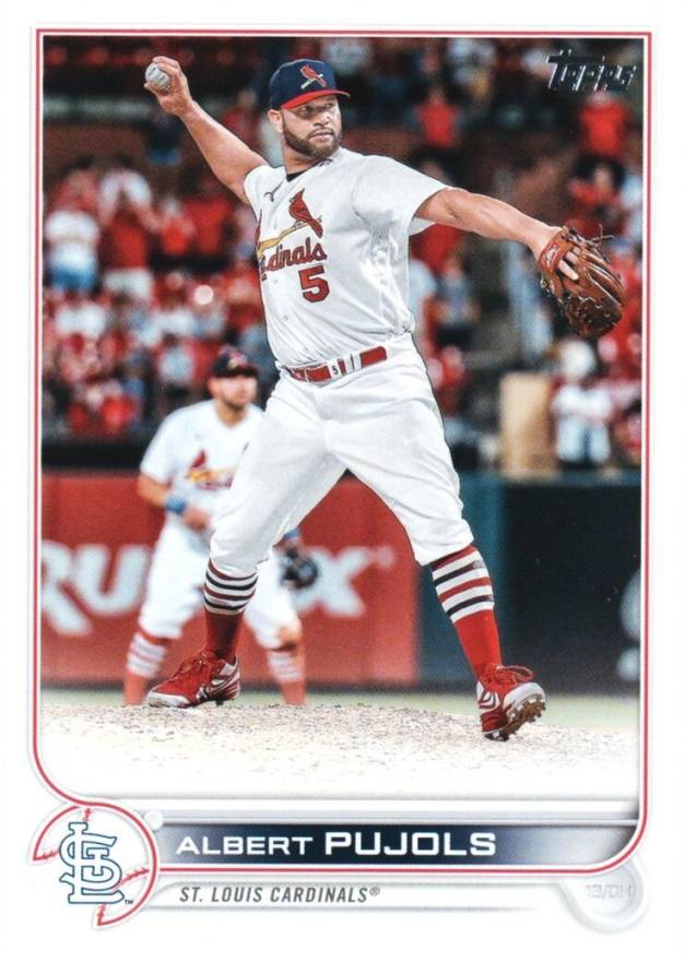 2022 Topps Update Albert Pujols #US300 Baseball Card