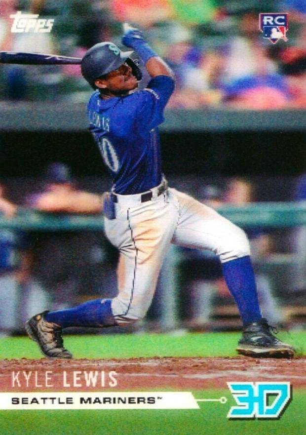 2020 Topps on Demand 3D Rookie Class Motion Kyle Lewis #M8 Baseball Card