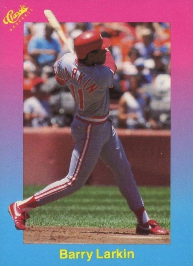 1989 Classic Barry Larkin #70 Baseball Card