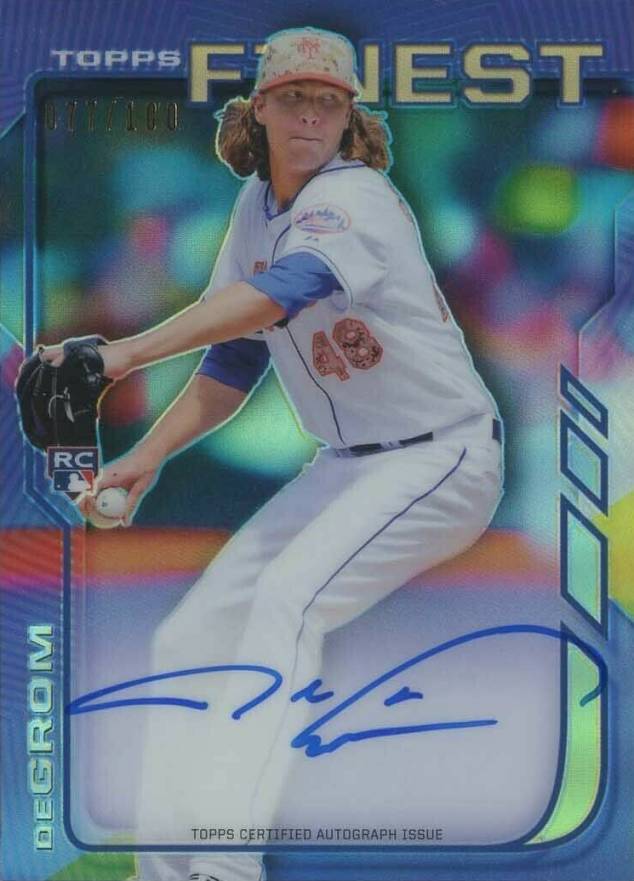 2014 Finest Rookie Autograph Redemption Jacob DeGrom #RR2 Baseball Card