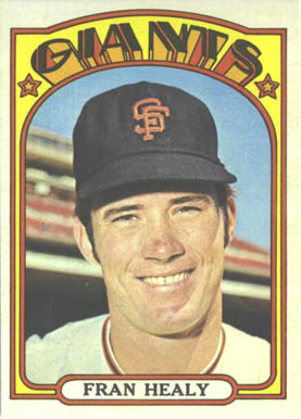 1972 Topps Fran Healy #663 Baseball Card