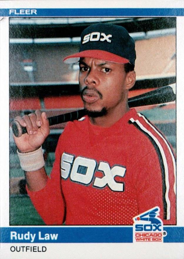 1984 Fleer Rudy Law #67 Baseball Card