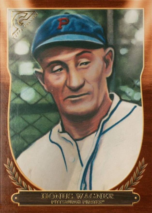 2018 Topps Gallery Hall of Fame Gallery Honus Wagner #HOF1 Baseball Card