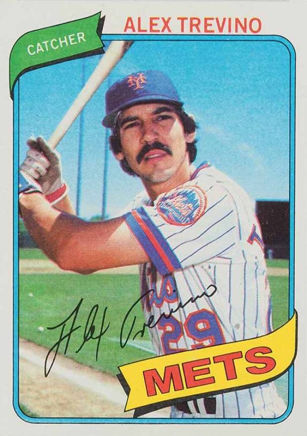 1980 Topps Alex Trevino #537 Baseball Card