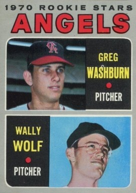 1970 Topps Greg Washburn #74 Baseball Card