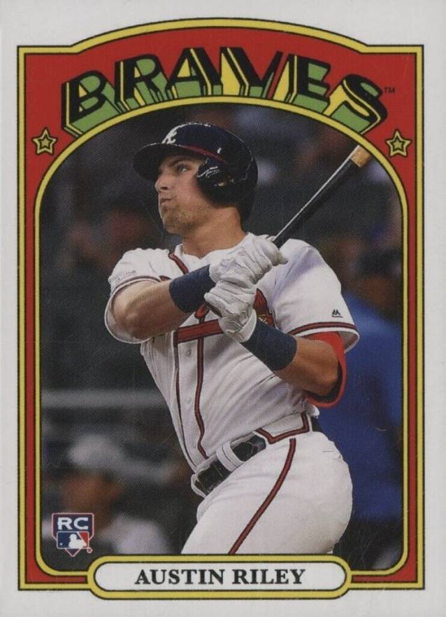 2019 Topps Throwback Thursday Austin Riley #133 Baseball Card