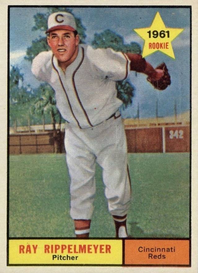 1961 Topps Ray Rippelmeyer #276 Baseball Card