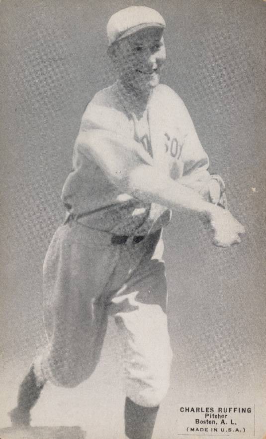 1925 Exhibits 1925 (Set 4) Red Ruffing # Baseball Card