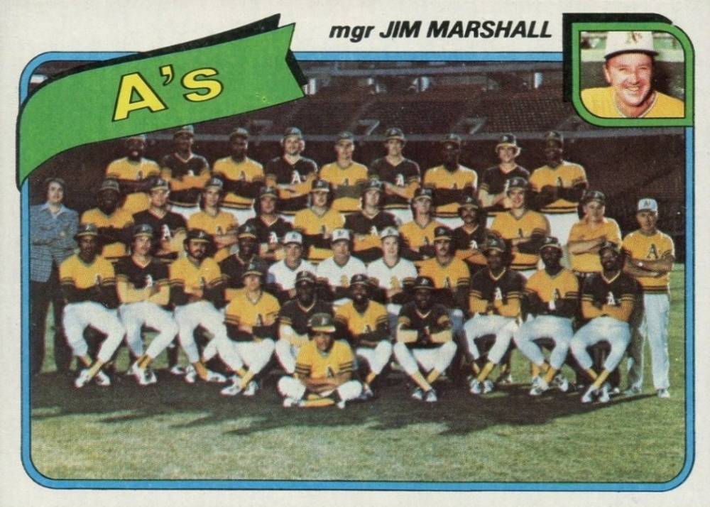 1980 Topps Jim Marshall #96 Baseball Card