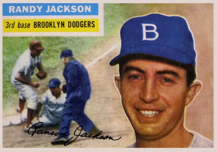 1956 Topps Randy Jackson #223 Baseball Card