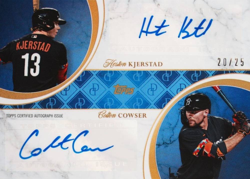 2024 Topps Dynamic Duals Colton Cowser #41A Baseball Card