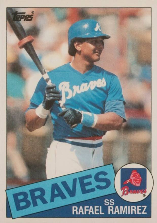 1985 Topps Rafael Ramirez #647 Baseball Card