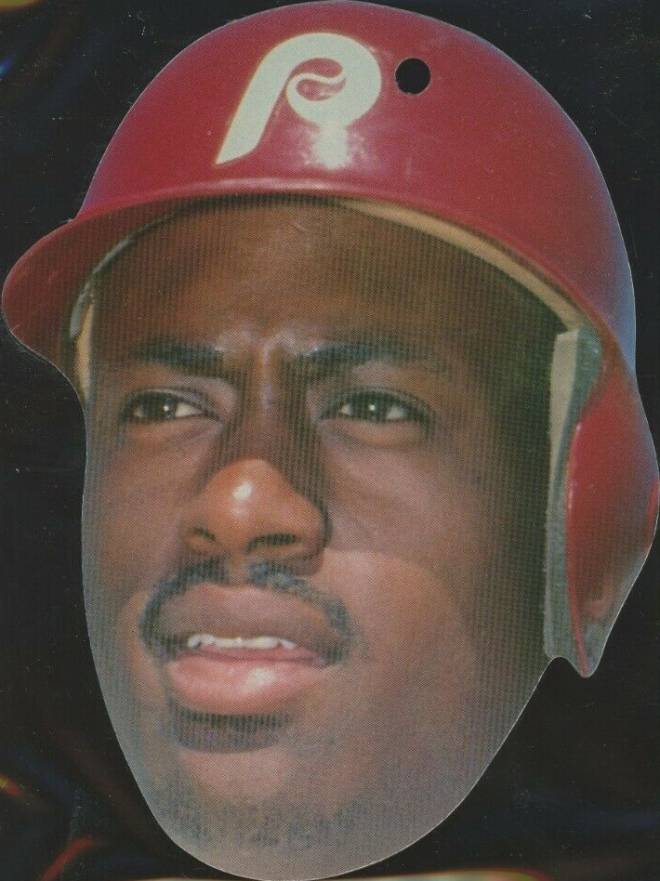 1989 Topps Heads Up Test Ricky Jordan #4 Baseball Card