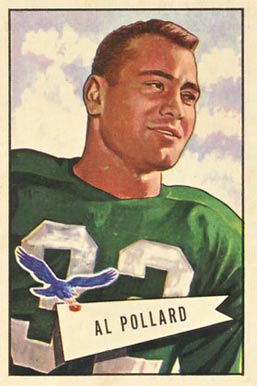 1952 Bowman Large Al Pollard #34 Football Card - VCP Price Guide