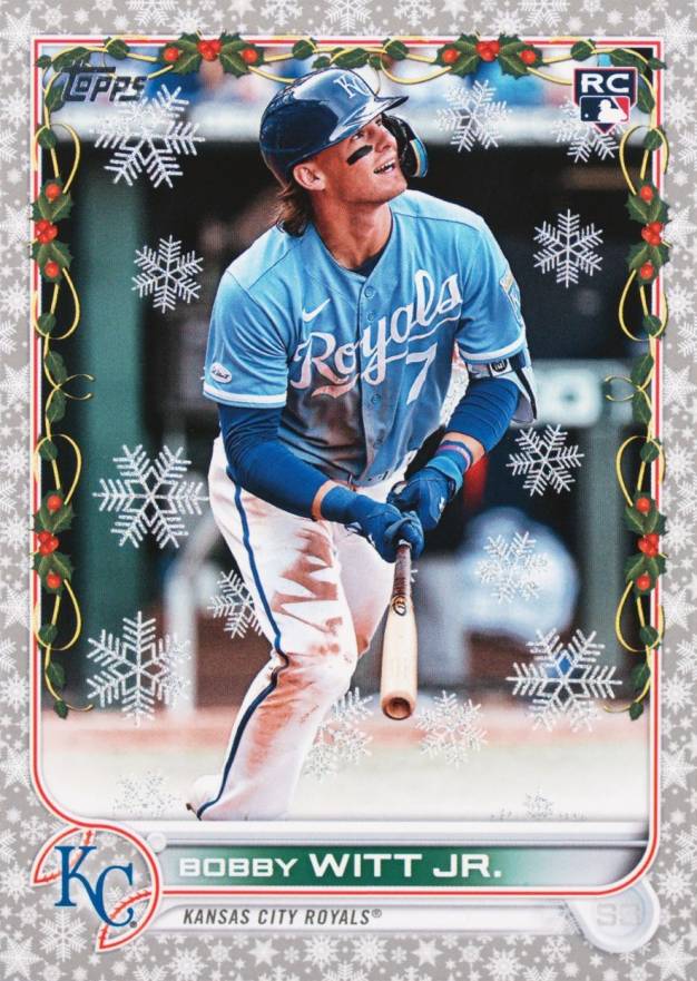 2022 Topps Holiday Bobby Witt Jr. #HW150 Baseball Card