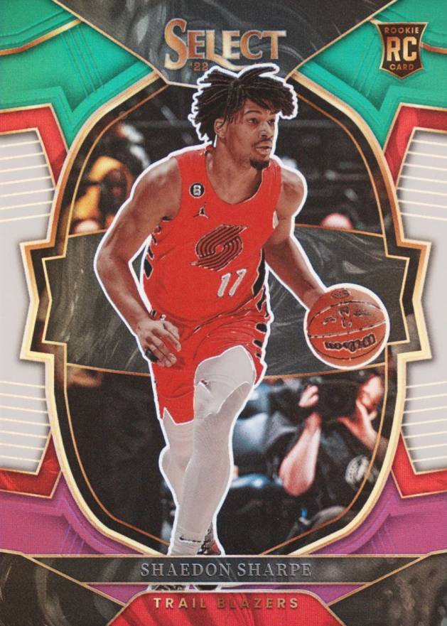 2022 Panini Select Shaedon Sharpe #71 Basketball Card