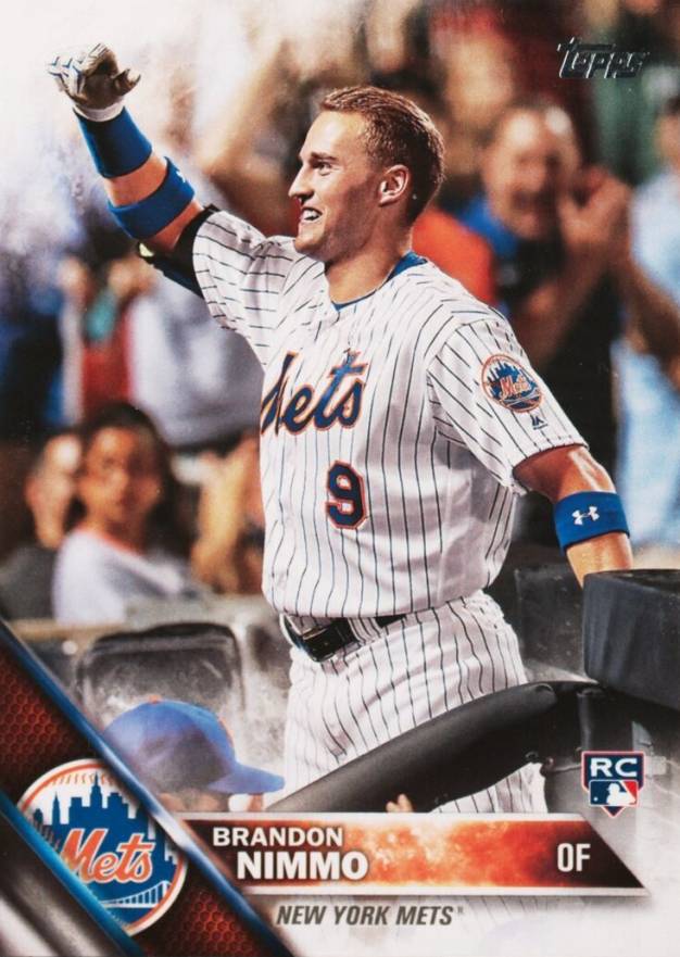 2016 Topps Update Brandon Nimmo #US74 Baseball Card