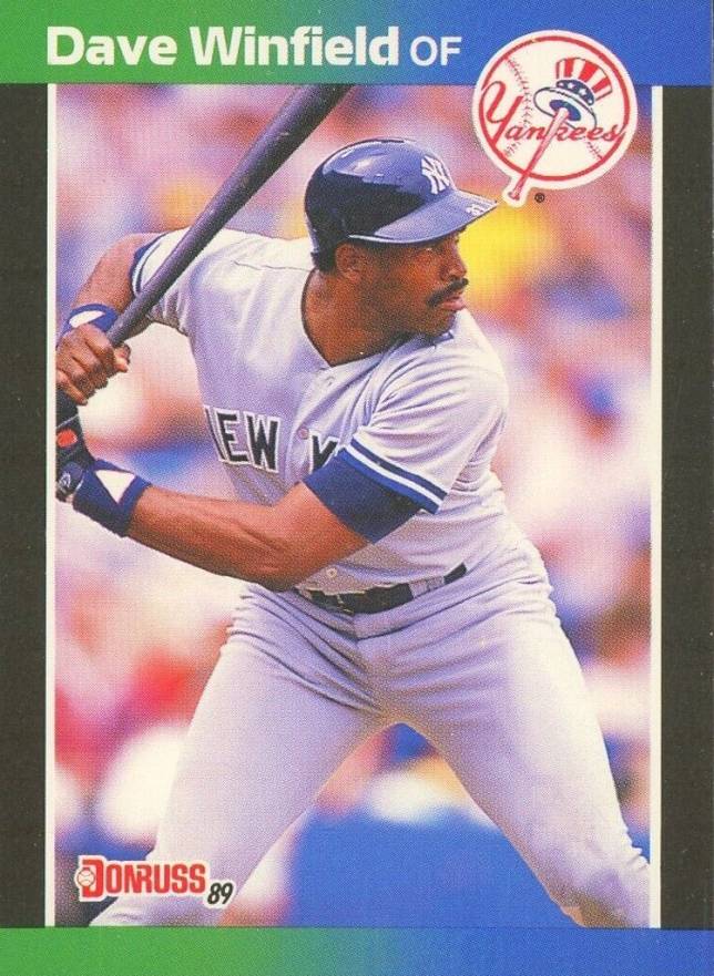 1989 Donruss Dave Winfield #159 Baseball Card