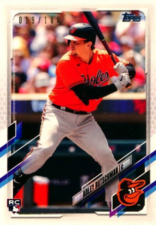 2023 Topps Transcendent VIP Party Through the Years Reproduction 2023 Rookies Adley Rutschman #2021 Baseball Card