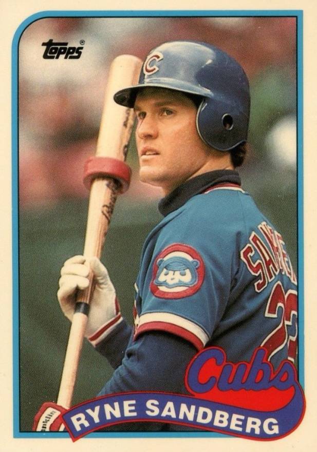 1989 Topps Tiffany Ryne Sandberg #360 Baseball Card