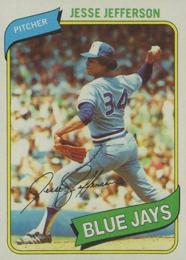 1980 Topps Jesse Jefferson #467 Baseball Card