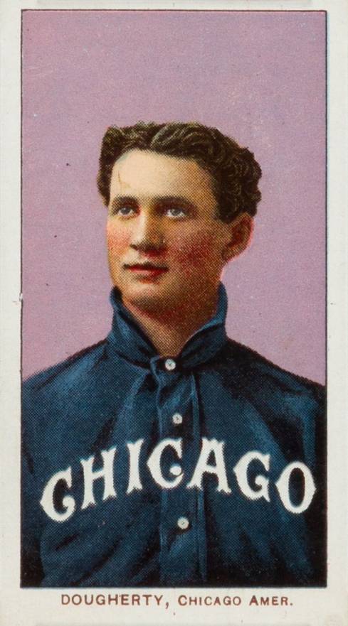1909 White Borders Sovereign Patsy Dougherty #143 Baseball Card