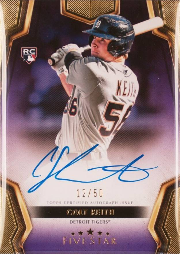 2024 Topps Five Star Autographs Colt Keith #FSACK Baseball Card