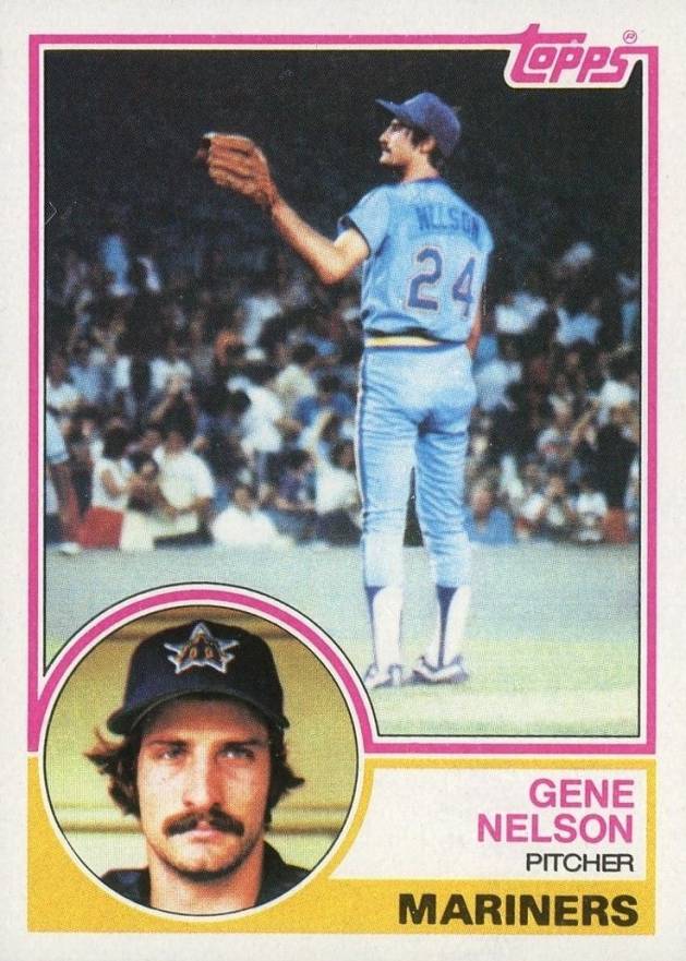 1983 Topps Gene Nelson #106 Baseball Card