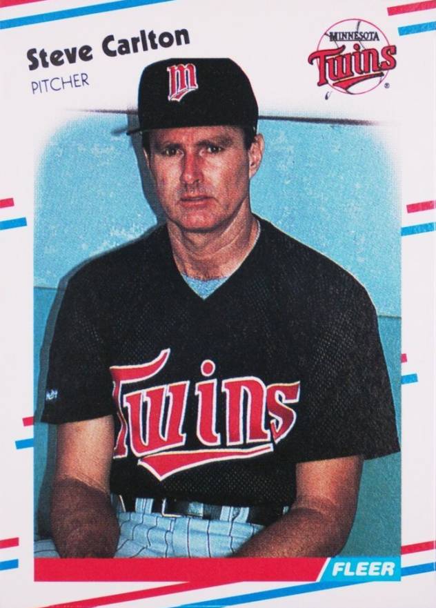 1988 Fleer Steve Carlton #7 Baseball Card