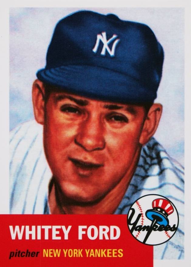 1998 Topps Stars Rookie Reprint Whitey Ford #2 Baseball Card