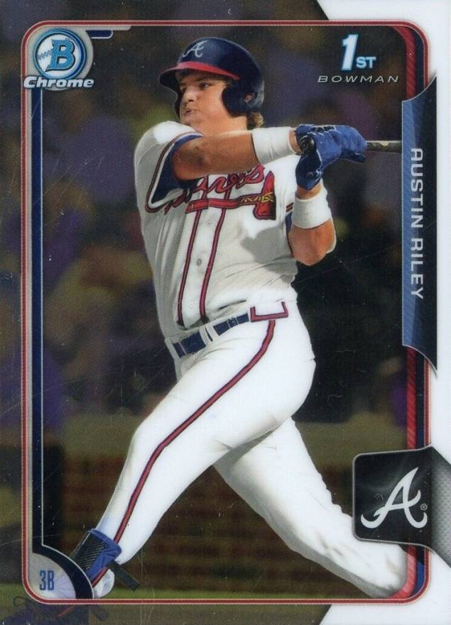 2015 Bowman Draft Austin Riley #157 Baseball Card