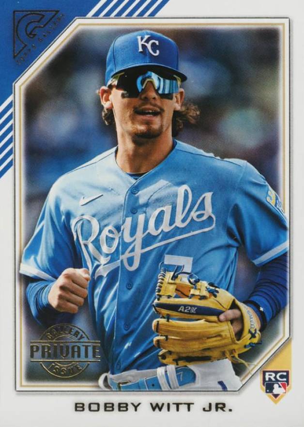 2022 Topps Gallery Bobby Witt Jr. #200 Baseball Card