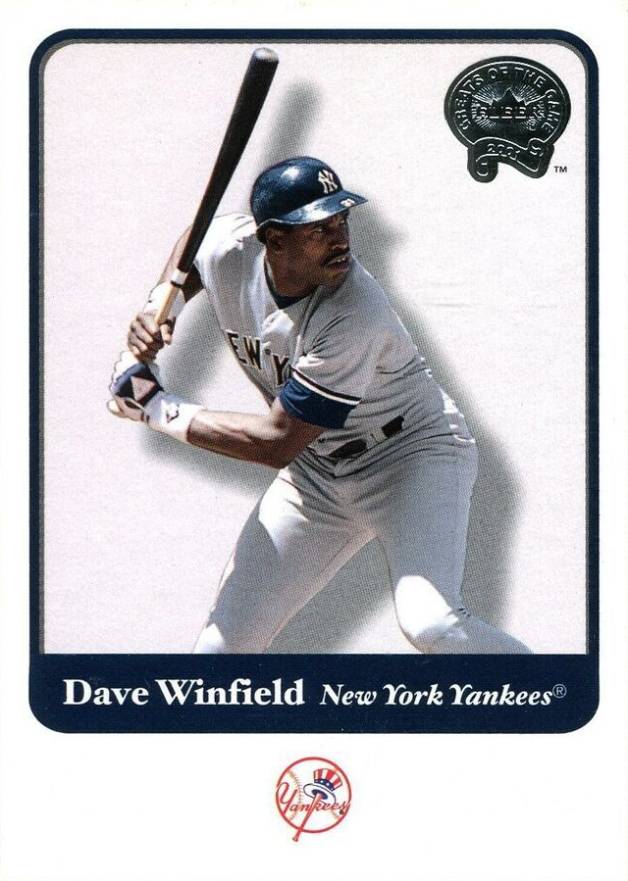 2001 Fleer Greats Dave Winfield #12 Baseball Card