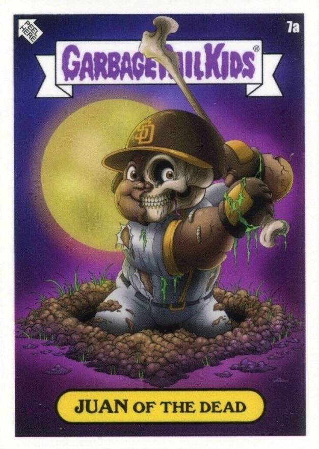 2022 Topps Garbage Pail Kids GPK X MLB Series 2 Alex Pardee Juan of the Dead #7a Baseball Card