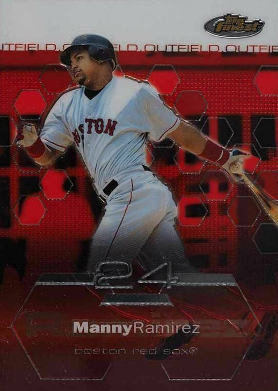 2003 Finest  Manny Ramirez #63 Baseball Card