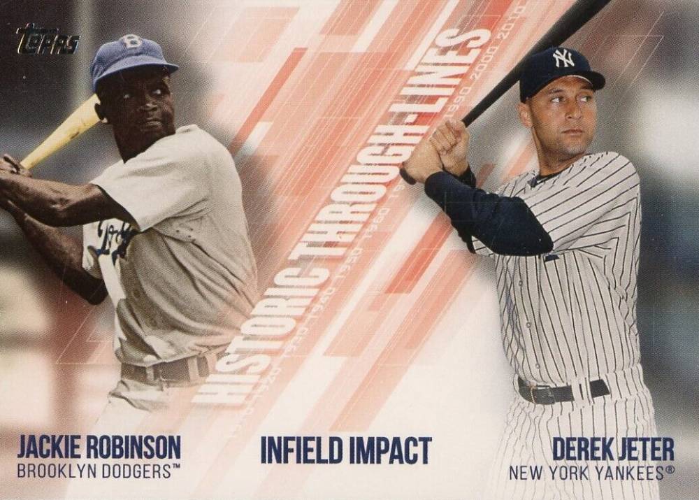 2019 Topps Historic Through-Lines Derek Jeter #HTL22 Baseball Card