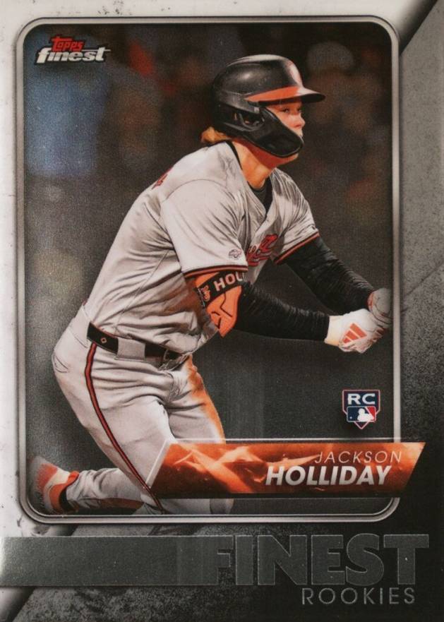 2024 Topps Finest Finest Rookie Design Variation Jackson Holliday #FRD20 Baseball Card