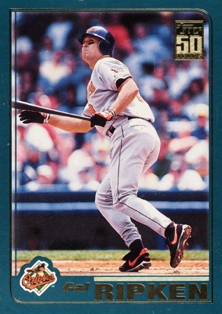 2001 Topps Cal Ripken Jr. #1 Baseball Card