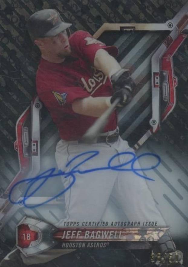 2018 Topps High Tek Jeff Bagwell #HT-JB Baseball Card