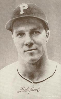 1947 Exhibits 1947-66 Bob Friend # Baseball Card - VCP Price Guide