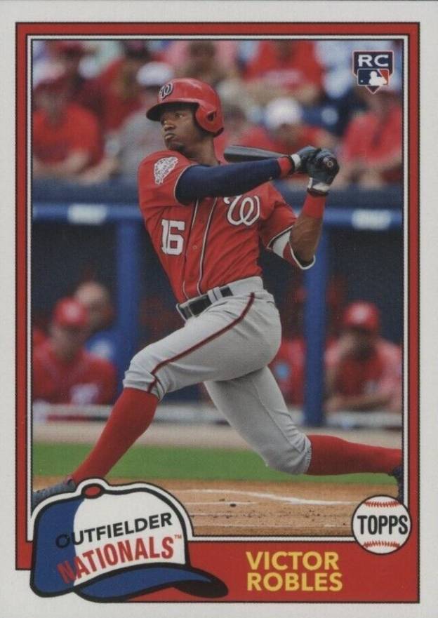 2018 Topps Archives Victor Robles #265 Baseball Card