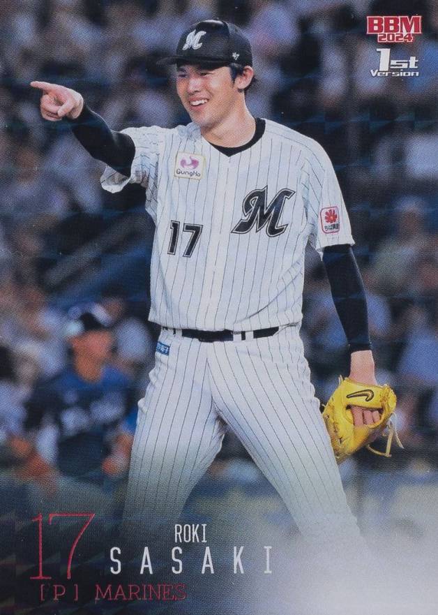2024 BBM 1st Version Roki Sasaki #193 Baseball Card