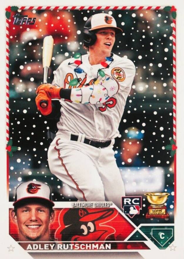 2023 Topps Holiday Adley Rutschman #H50 Baseball Card