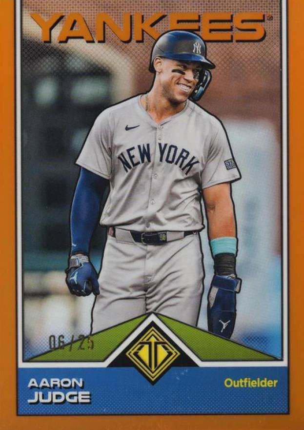 2024 Topps Transcendent Collection Transcendent Icons Chrome Aaron Judge #50 Baseball Card