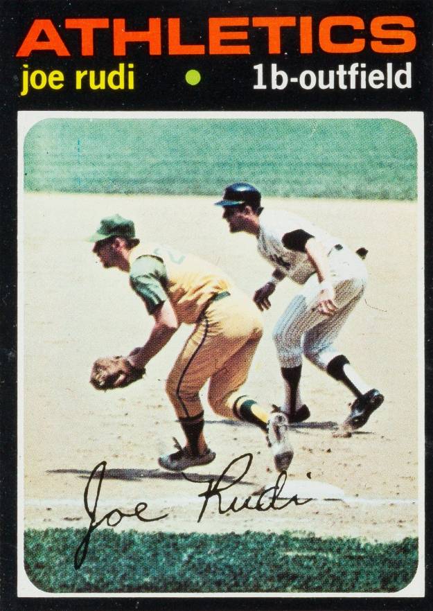 1971 Topps Joe Rudi #407 Baseball Card