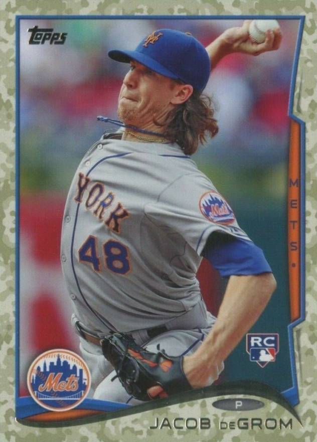 2014 Topps Update Jacob DeGrom #US50 Baseball Card